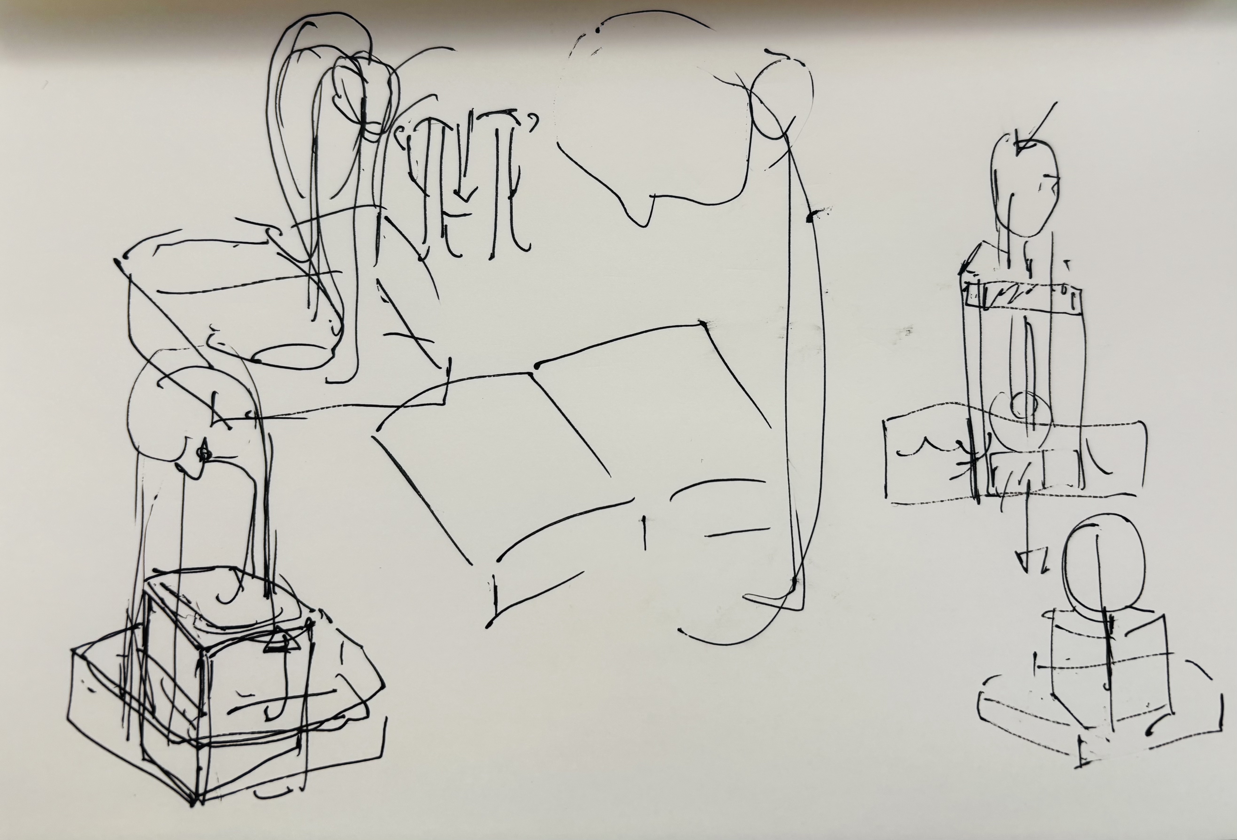 Brandon's supporting sketches