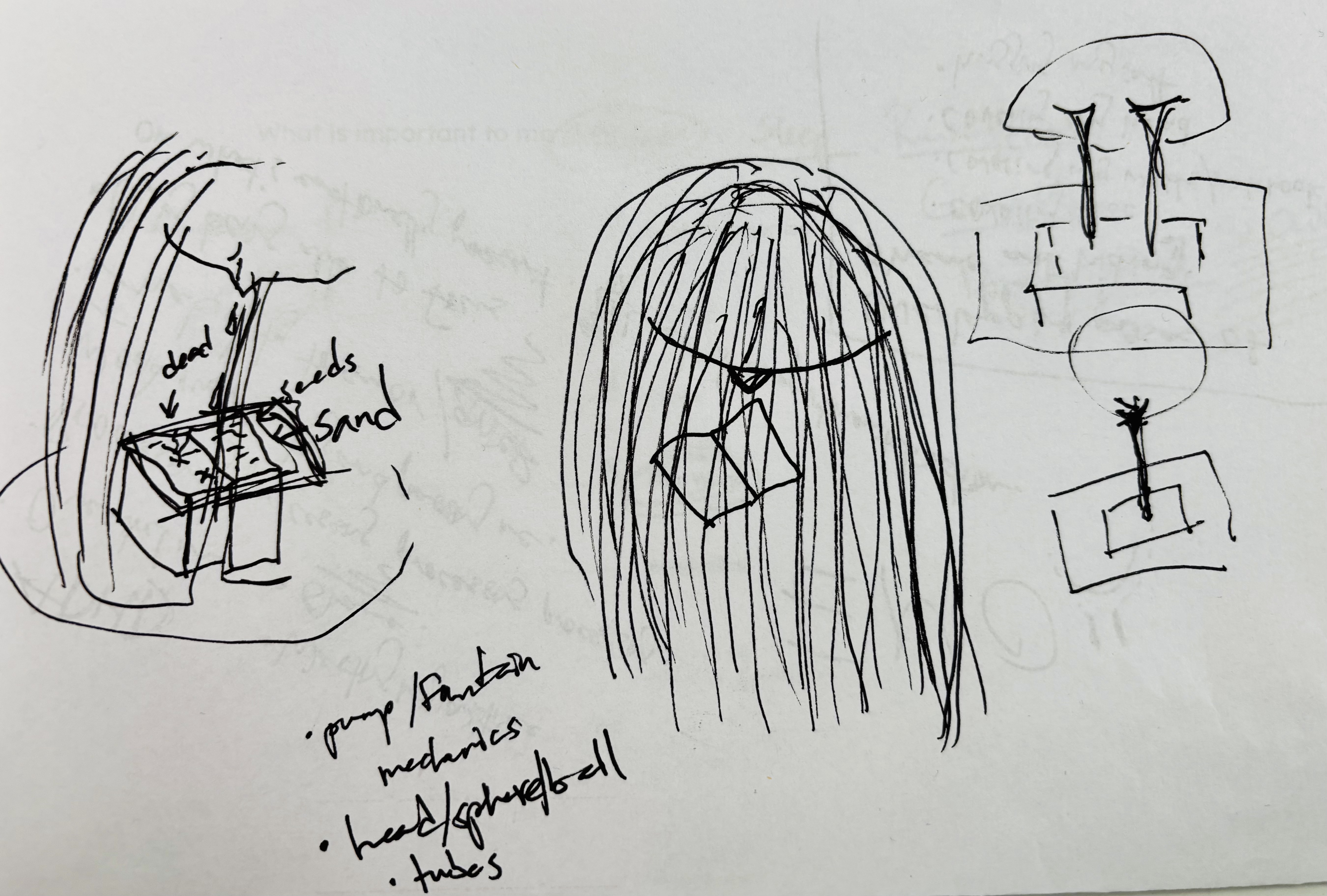 my initial fountain sketches