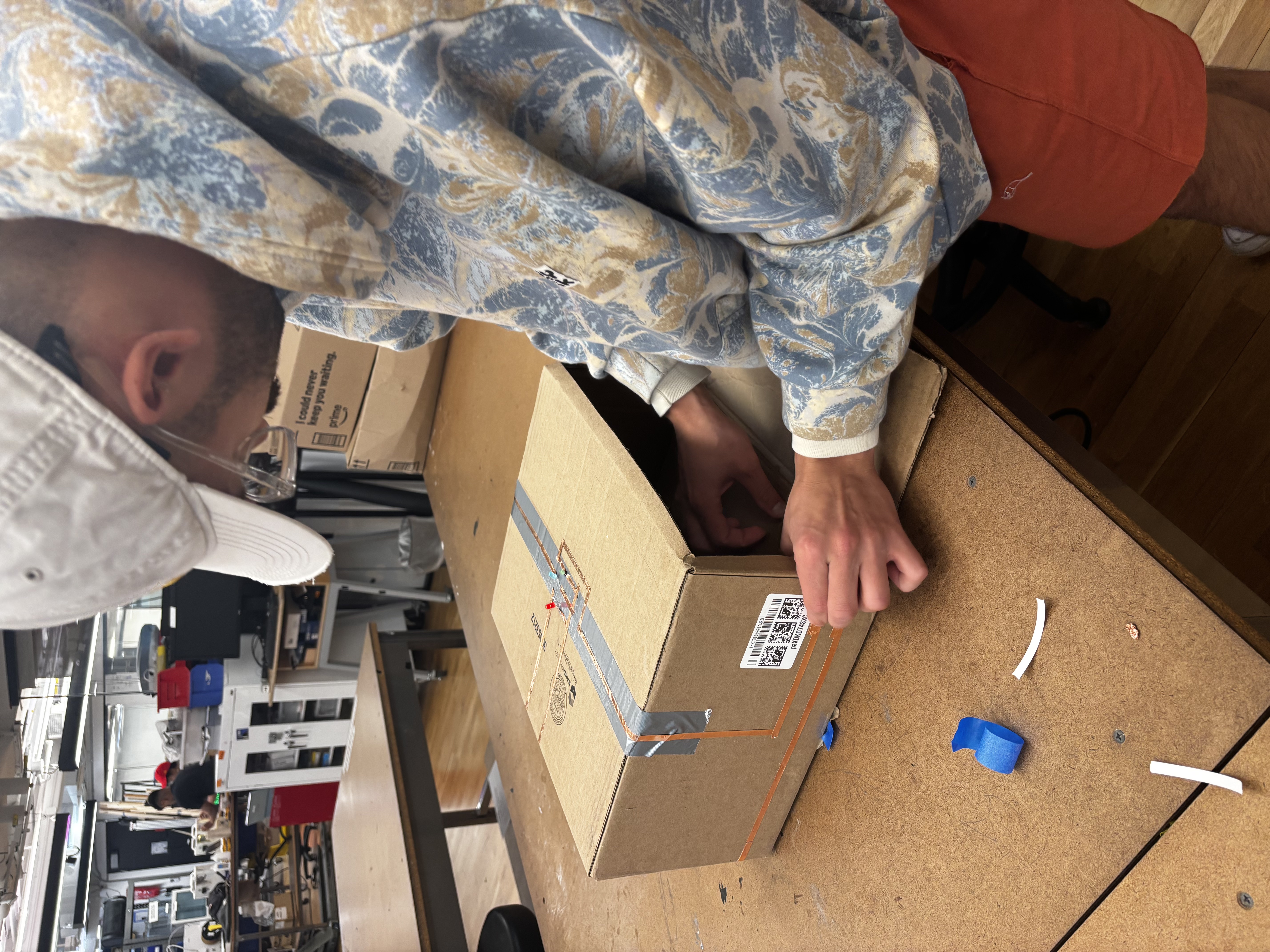 Applying Copper Tape
